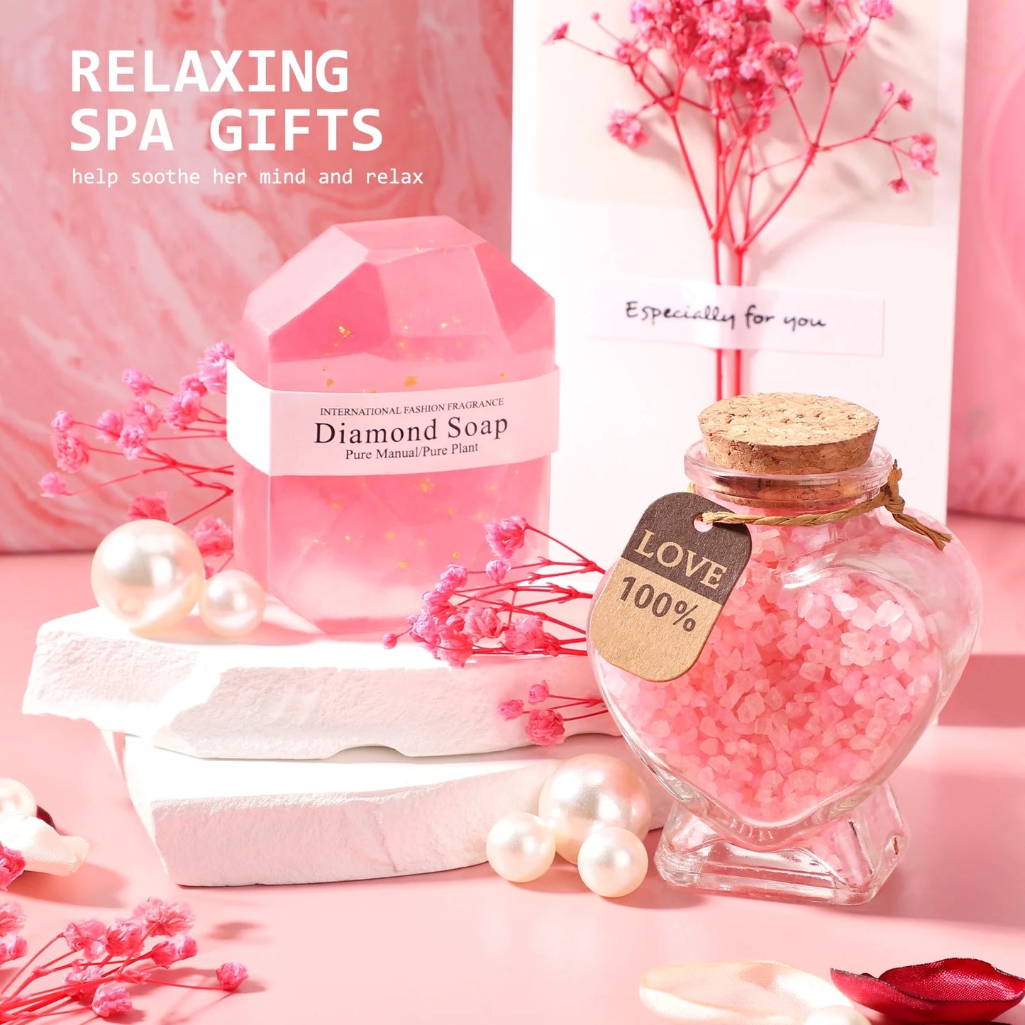 10 Pack Mother'S Day Gift Baskets under $20,Mothers Day Gifts Bulk, Birthday Gifts for Mom, Birthday Gifts for Women,Pink